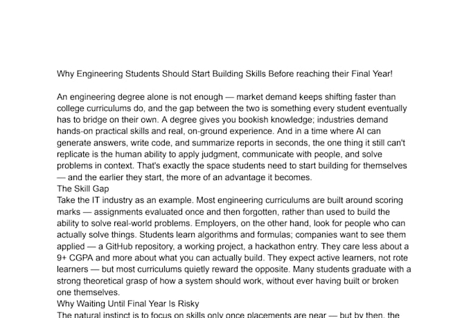 write engaging blog articles and tech content